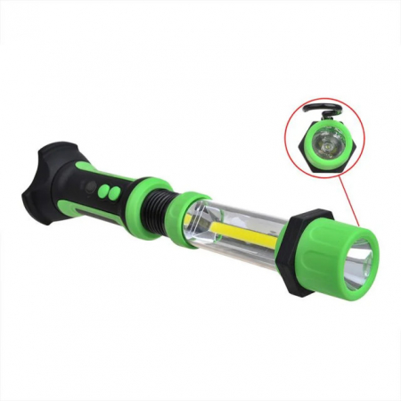 Lampă flexibilă COB LED reîncărcabilă cu cârlig și magnet [3]