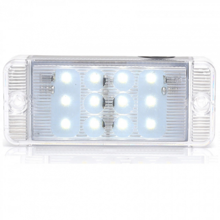 Lampa led dreptunghiulara alba 11x4.5 cm 12/24V [2]