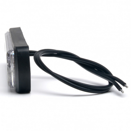 Lampa LED dreptunghiulara alba 30x108.60 mm 12-24V [2]