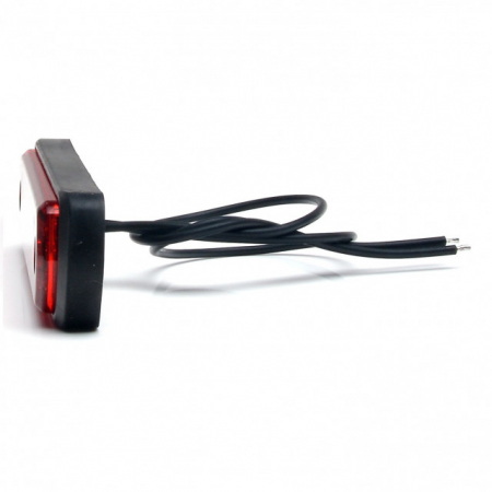 Lampa LED dreptunghiulara rosie WAS 30x108.60 mm 12-24V [2]