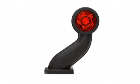 Lampi Gabarit - Lampa LED marcaj lateral cu suport STANGA 12/24V