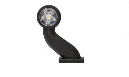 Lampa LED marcaj lateral cu suport STANGA 12/24V [1]