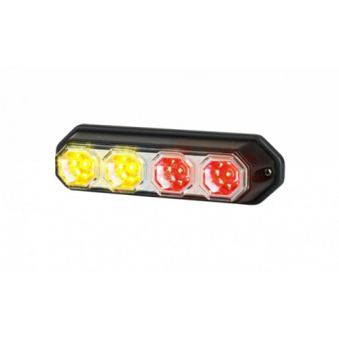 Lampi LED - Lampa LED multifunctionala - H78 rosu-galben