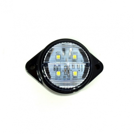 Iluminare Auto - Lampa Led rotunda alba 24V