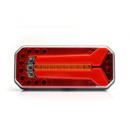 Lampi LED - Lampa LED semnalizare dinamica, 6 functii 23.5 x 10.5cm