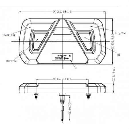 Lampa LED stanga [2]