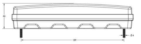 Lampa led stivuitor spate 22x5 cm [2]
