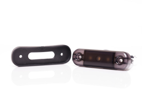 Lampa marcaj BLACK cu lumina portocalie 3 LEDURI 12/24V [3]