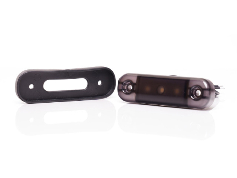 Lampa marcaj BLACK cu lumina rosie 3 LEDURI 12/24V [5]