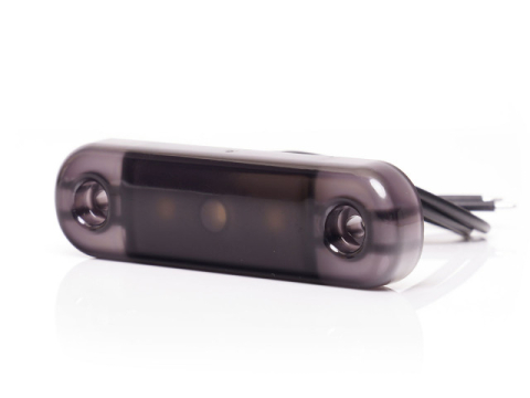 Iluminare & Electrica - Lampa marcaj BLACK cu lumina rosie 3 LEDURI 12/24V