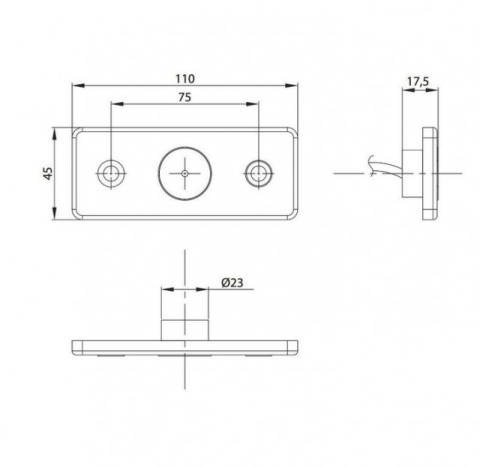 Lampa marcaj lateral [1]