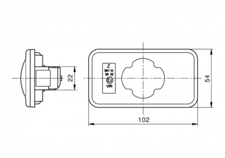Lampa marcaj lateral [3]