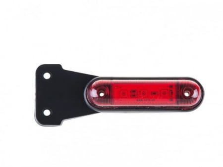 Iluminare Auto - Lampa marcaj lateral rosie 12V