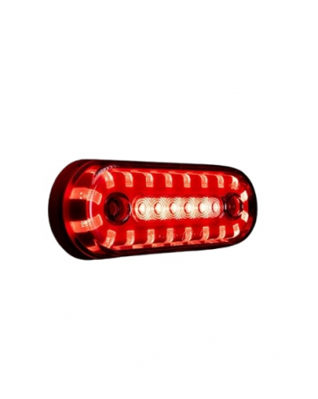 Lampi Marcaj Lateral - Lampa marcaj lateral rosie 24V