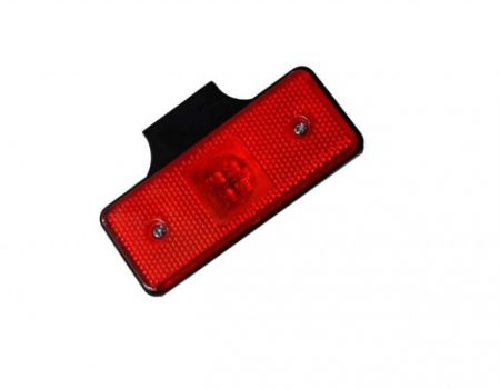 Iluminare Auto - Lampa marcaj lateral rosie 24V