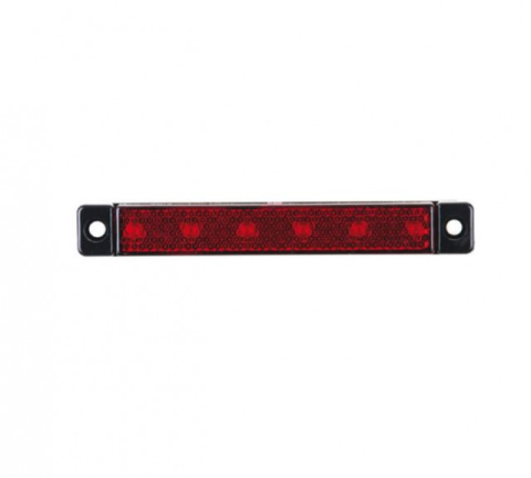 Lampi Marcaj Lateral - Lampa marcaj lateral rosie 6 LED-URI