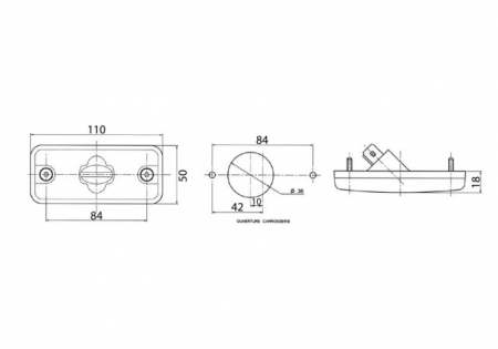 Lampa marcaj lateral [2]