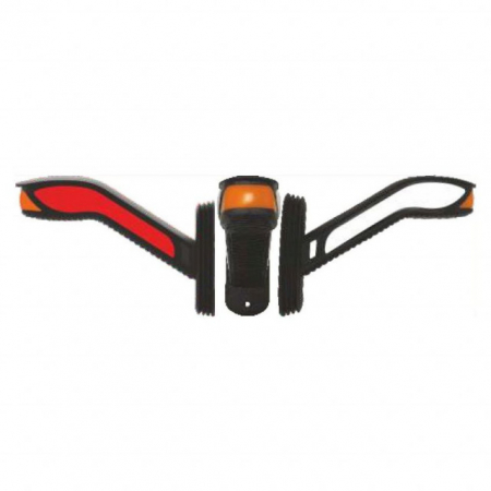 Iluminare Auto - Lampa neon gabarit trei culori stanga cu semnalizare dinamica - brat lung
