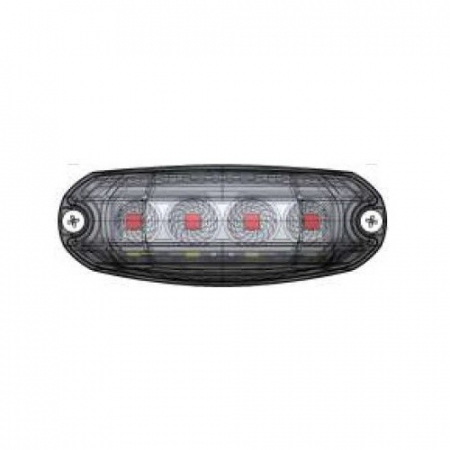Lampa pentru placuta de inmatriculare cu led 24V [1]
