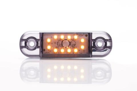 Iluminare & Electrica - Lampa pozitie ovala portocalie - DARK