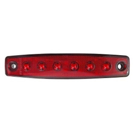 Lampi Marcaj Lateral - Lampa pozitie rosie 6 leduri - 12V