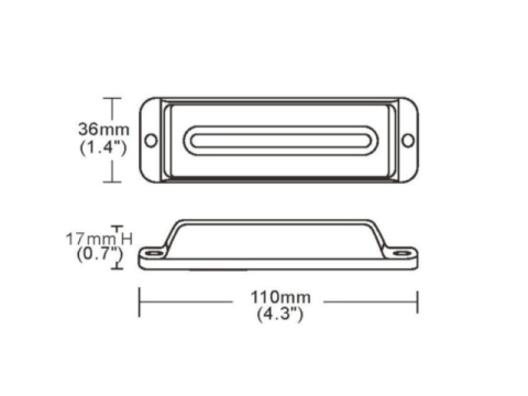 Lampa stroboscopica 4 LED-uri R10 R65 12/24 V [1]