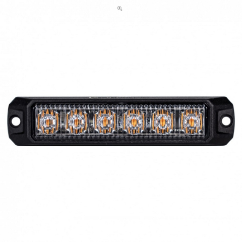 Iluminare & Electrica - Lampa stroboscopica 6 led-uri lumina galbena