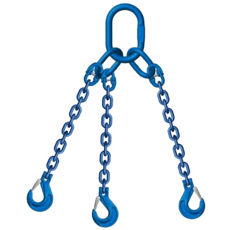 10mm - Lanț Ridicare G100 10mm 3 Brațe – Rezistent, Sigur și Ideal pentru Ridicare Industrială Heavy-Duty