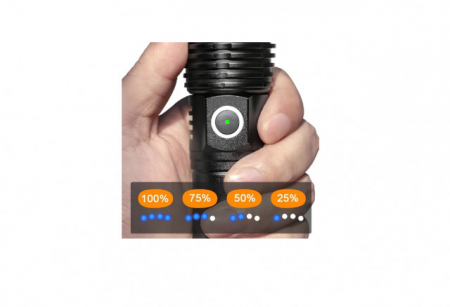 Lanterna aluminiu 1300 lm 4000mAh [4]