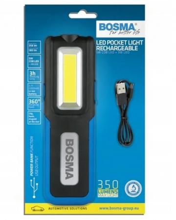 Trusa Scule-Unelte-Accesorii Service - Lanterna de lucru COB LED 5W +3W