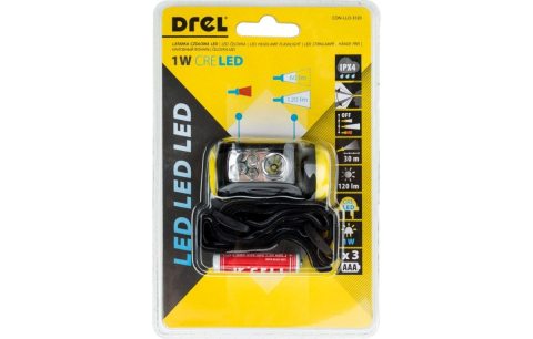 Lanternă frontală 1W, LED [1]