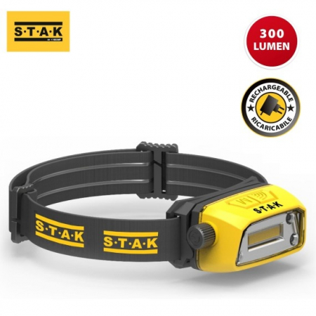 Lanterne / Lampi de Lucru - Lanterna frontala LED profesionala reincarcabila, 300 lumeni, activare fara contact