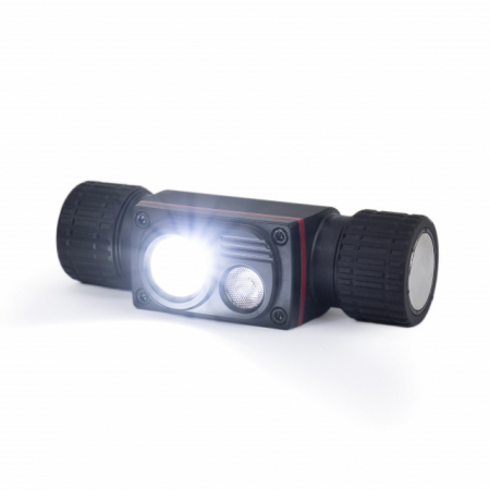 Lanterna frontala PNI Adventure F80 Dual LED, 1000 lm, 6W, 2200 mAh, IP68 [2]