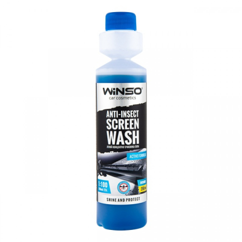 Lichid de Spalare Parbriz - Lichid parbriz concentrat Winso Anti-Insect Ocean 250 ml ●1:100, 25L