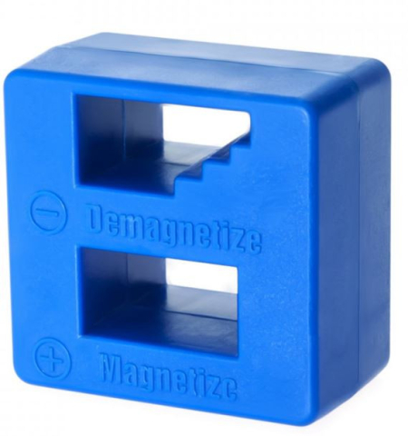 Trusa Scule-Unelte-Accesorii Service - Magnetizator, demagnetizator pentru surubelnite, biti si suruburi