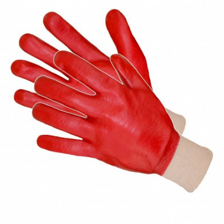 Echipamente De Protectie - Manusi rosii din nitril-PVC, marimea 10