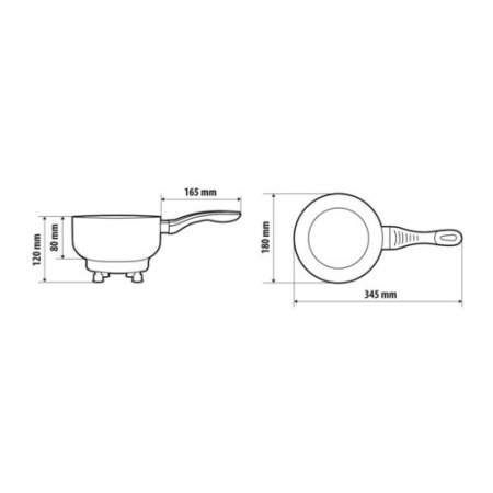Oala electrica pentru masina fi 18 cm - 24V - 260W - 13A [2]