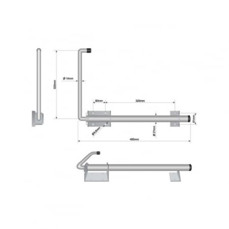Accesorii Prelata - Opritor usa
