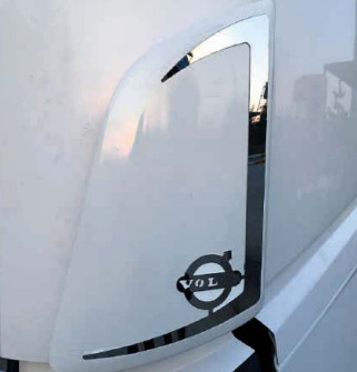 Accesorii Camion & Remorca - Ornament deflector aer cromat VOLVO FH4 2013-2020