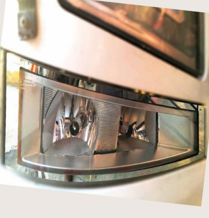 Ornamente Camion - Set ornamente cromate  far ceata VOLVO FH4 2013-2020