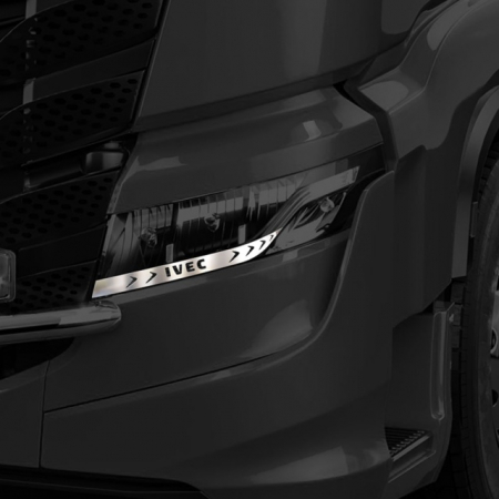 Ornamente Camion - Set ornamente cromate far  IVECO S-WAY
