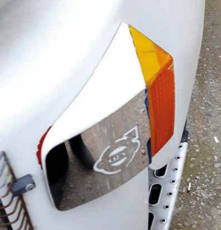 Ornamente Camion - Ornament lumina laterala cromat VOLVO FH2
