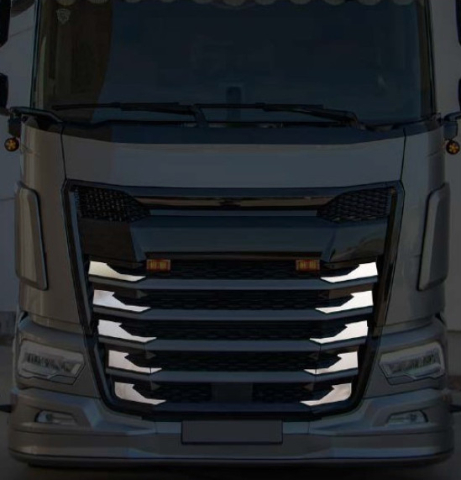 Accesorii - Piese Dedicate - Ornament margini grile DAF CF CROMAT