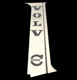 Accesorii - Piese Dedicate - Ornament stalp usa cromat VOLVO FH4 2013+