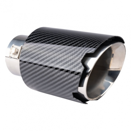 Tuning Auto - Ornament toba esapament din otel inoxidabil carbon
