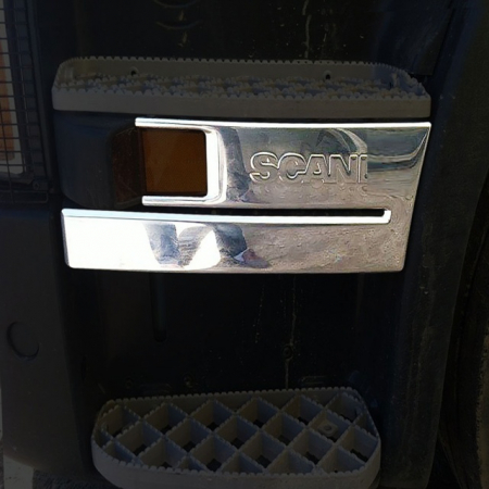 Ornamente Camion - Set ornamente cromate treapta SCANIA STREAMLINE 2013-2016