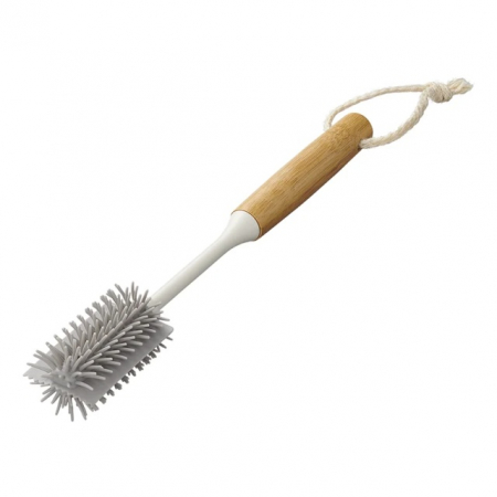 Camping - Timp Liber - Perie curatare sticle 31.5 cm Ø5 cm x 7.5 cm bambus