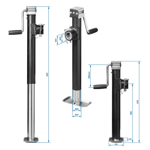 Picior sprijin protap remorca SH57/5000 [3]