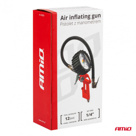 Pistol cu manometru, pentru umflat 12 BAR [3]