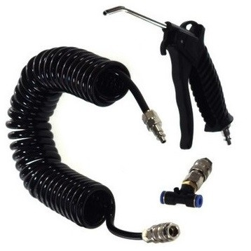 Pistoale Curatat - Pistol curatat praful cu aer - furtun Ø 8mm cupla Ø 6mm
